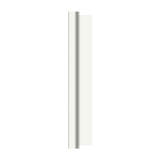 Duni cel damast tafelkleed op rol 1,18x5m ijswit