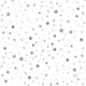 Duni servetten silver stardust 24x24cm