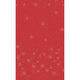 Duni tafellaken star shine red 138x220cm