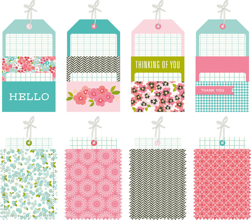 Afbeelding laden in galerijviewer, Pebbles • embellishments garden party pockets
