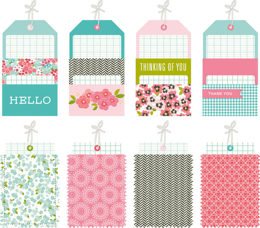 Pebbles • embellishments garden party pockets