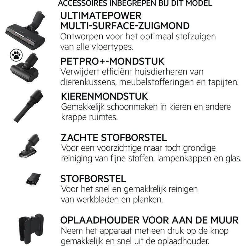Afbeelding laden in galerijviewer, Aeg ap71ab14ug accu steelstofzuiger grijs zwart

