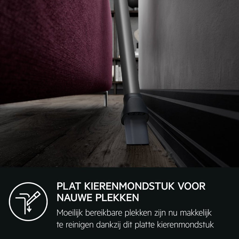 Afbeelding laden in galerijviewer, Aeg ap71ab14ug accu steelstofzuiger grijs zwart
