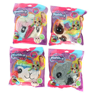 Afbeelding laden in galerijviewer, Pluchiez bal bouncing furry friend 30cm animals assorti | 4 stuks
