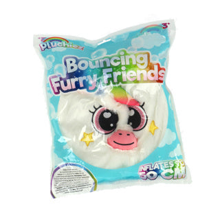 Pluchiez eenhoorn knuffel speelgoed - bouncing hugging unicorn 50 cm.