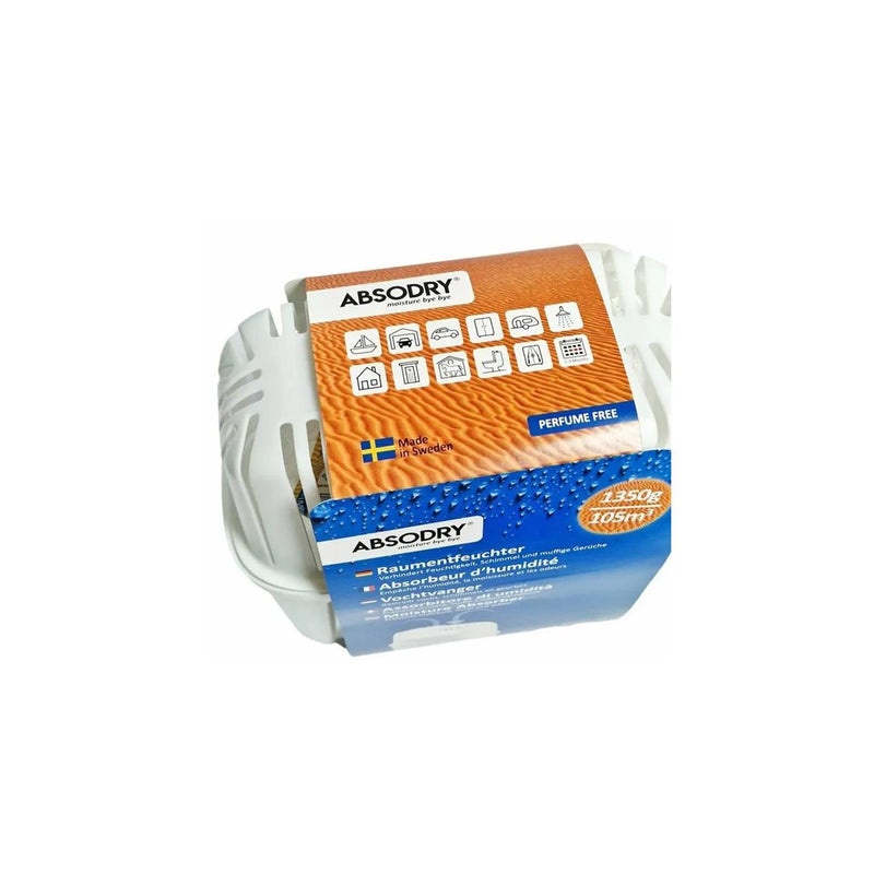 Afbeelding laden in galerijviewer, Absodry classic vochtvanger 25x13xh24cm met 3x navulzak 450gr
