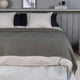 Venture home bedsprei milo 260x260 cm polyester grijs