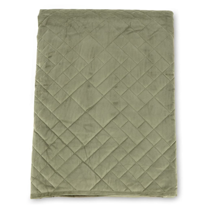 Afbeelding laden in galerijviewer, Venture Home Venture Home Bedsprei Jilly 80x260 cm polyester groen
