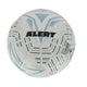 Alert voetbal luxe wit grijs | 2 stuks