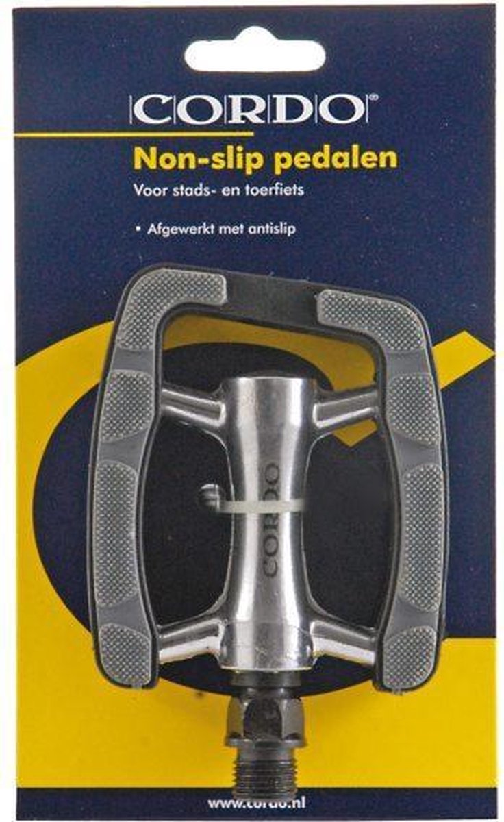 Afbeelding laden in galerijviewer, Ty cordo pedaal nonslip ci trekking zwart zilver
