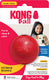 Kong bal small 1 st - bal - 168 mm x 110 mm x 51 mm - rood
