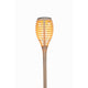 Anna's collection solar fakkel met vlameffect zand 12led 10x61cm