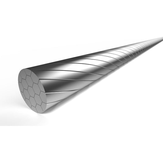 Elvedes schakel binnenkabel slick rvs 2250 mm ø 1,1 mm (100x)