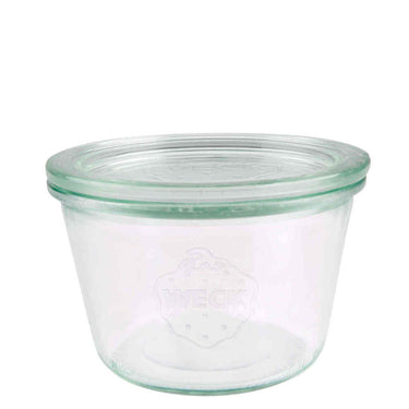 Weck stort glas met deksel (370ml) 1 4l 6 stuks
