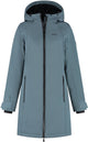 Kjelvik emy dames outdoorjas - blue