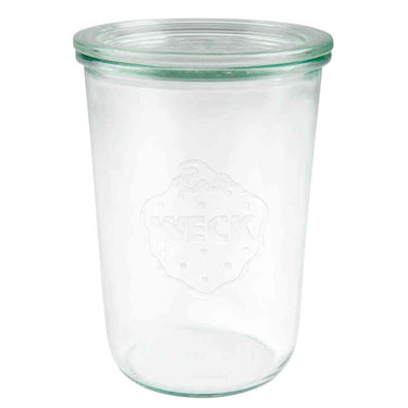 Weck stort glas met deksel (850ml) 3 4l 6 stuks