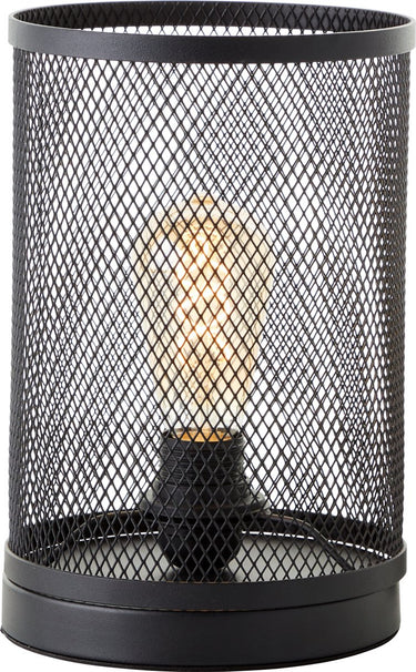 Brilliant maze - tafellamp - e27 max 1x60w - zwart
