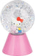 Paladone hello kitty led glitter ball – officieel gelicentieerde kleurveranderende snow globe lamp, 17 cm-