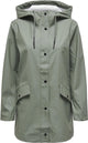 Only jas onlelisa raincoat otw noos 15261734 agave green dames maat - xl