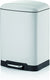 Kela afvalemmer rvs wit, 12 l - | davino