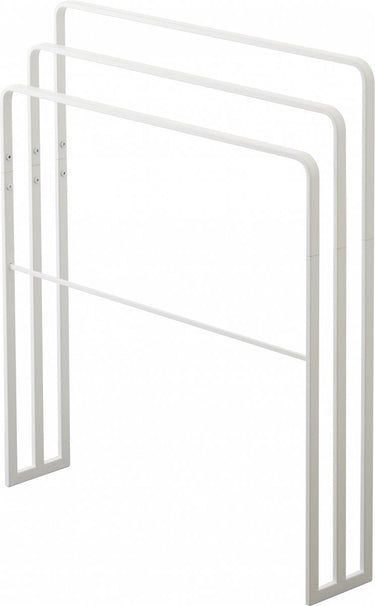 Yamazaki handdoekenrek badkamer - 3 stangen - tower - wit