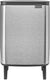 Brabantia bo hi prullenbak - 12 liter - matt steel fingerprint proof