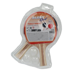 Alert sport tafeltennisset met 2 batjes en 3 ballen