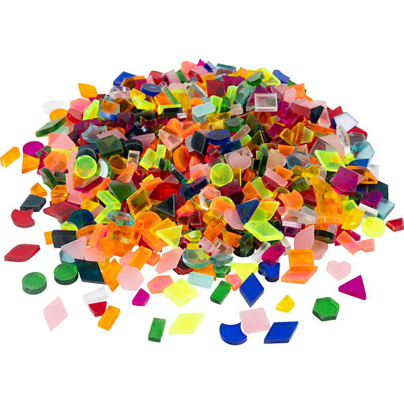 Afbeelding laden in galerijviewer, Https: www.cchobby.nl acryl-mozaiek-afm-10-mm-diverse-kleuren-500-gr-1-zak
