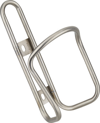 King cage flat top titanium bottle cage