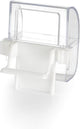 Beeztees voer- en drinkbak - vogel - transparant wit - 2st