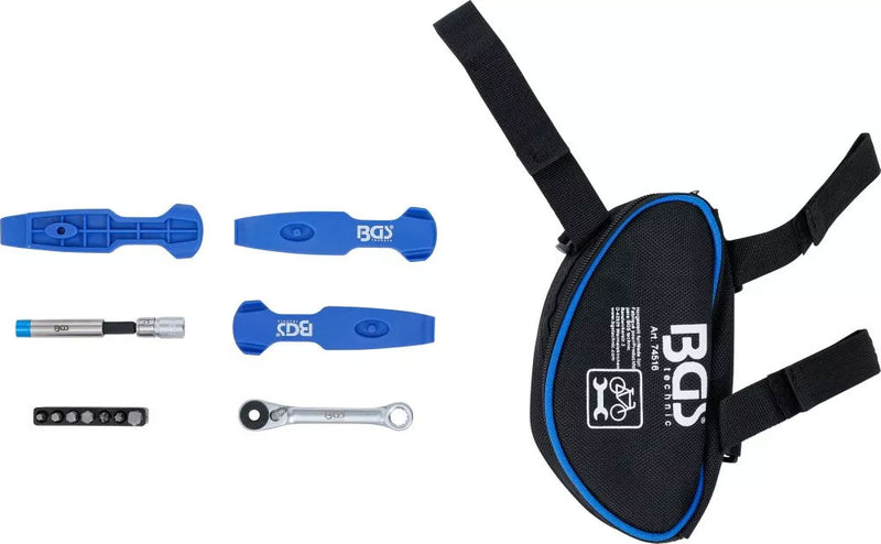 Afbeelding laden in galerijviewer, Bgs technic bicycle tool set with bag 13 pcs.
