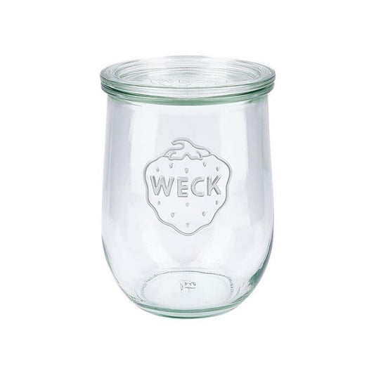 Weck tulp glas met deksel (1062ml) 1l 6 stuks