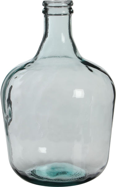Mica decorations mica transparante decoratie fles - d 27 h 42cm
