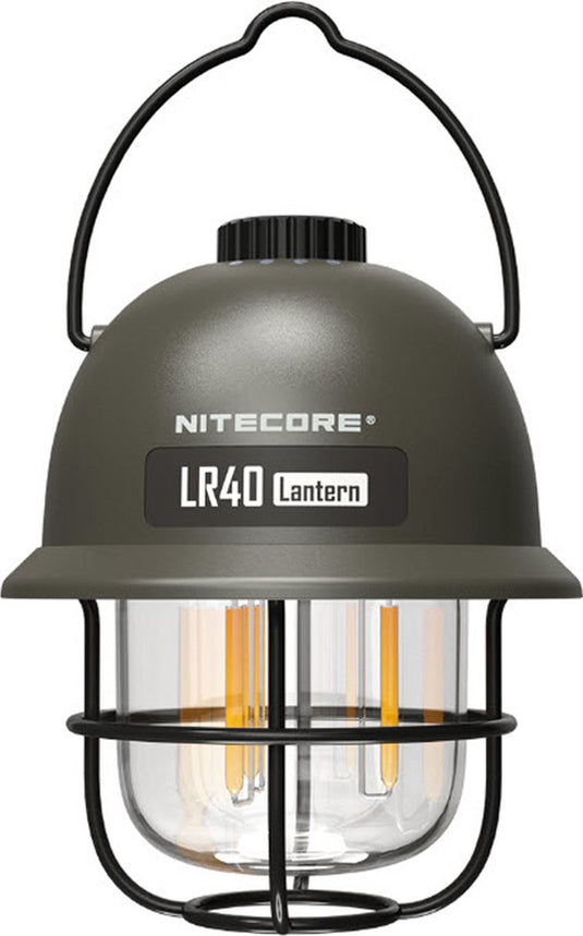 Nitecore lr40 lantaarn oplaadbaar army green