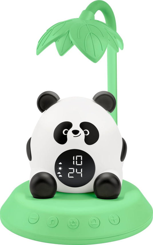 Bigben hibuddies hibuddies nachtlamp wekker met geluidseffecten voor kinderen - tai de panda - slaaptrainer
