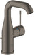 Grohe essence new wastafelkraan – medium - met trekwaste - hard graphite geborsteld (mat antraciet) - waterbesparend