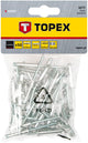 Topex popnagels 4,8x23mm 50st