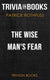 The wise man's fear by patrick rothfuss (trivia-on-books)