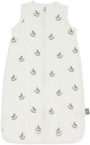 Jollein baby slaapzak zomer jersey rib 70cm - nostalgic ride - zomerslaapzak