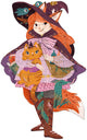Djeco puzzel lily la sorcière - magische kinderpuzzel 36 stukjes.