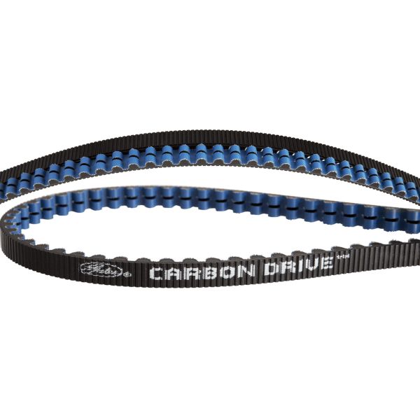 Afbeelding laden in galerijviewer, Gates cdx belt carbon drive 118 tands zwart blauw tandriem
