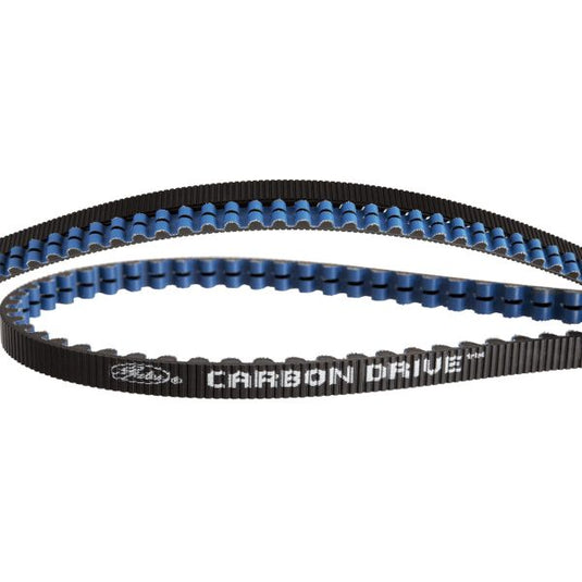 Gates cdx belt carbon drive 118 tands zwart blauw tandriem