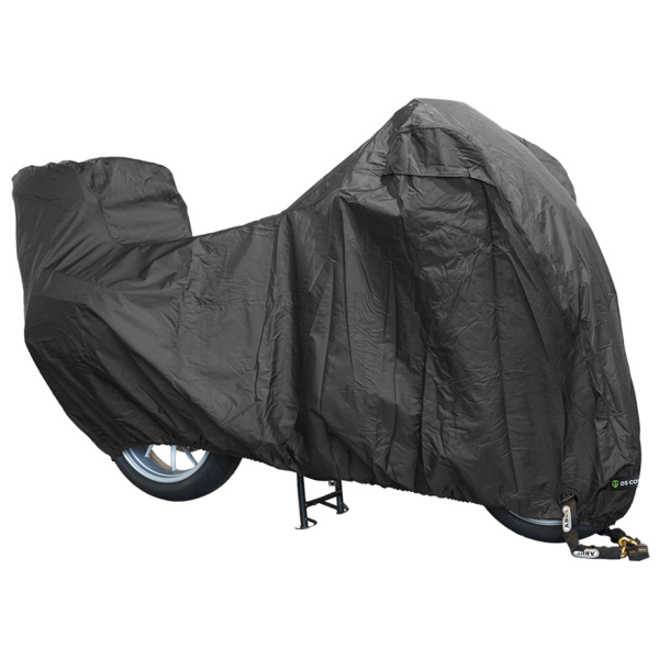 Afbeelding laden in galerijviewer, Ds covers motorhoes alfa topcase - large - met kentekenvenster
