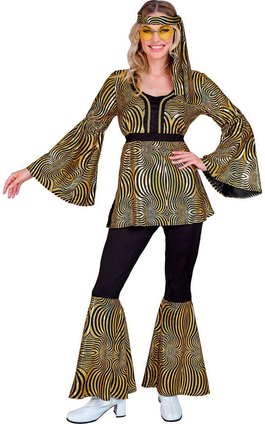 Widmann dazzling gold groove jaren 70 style - vrouw