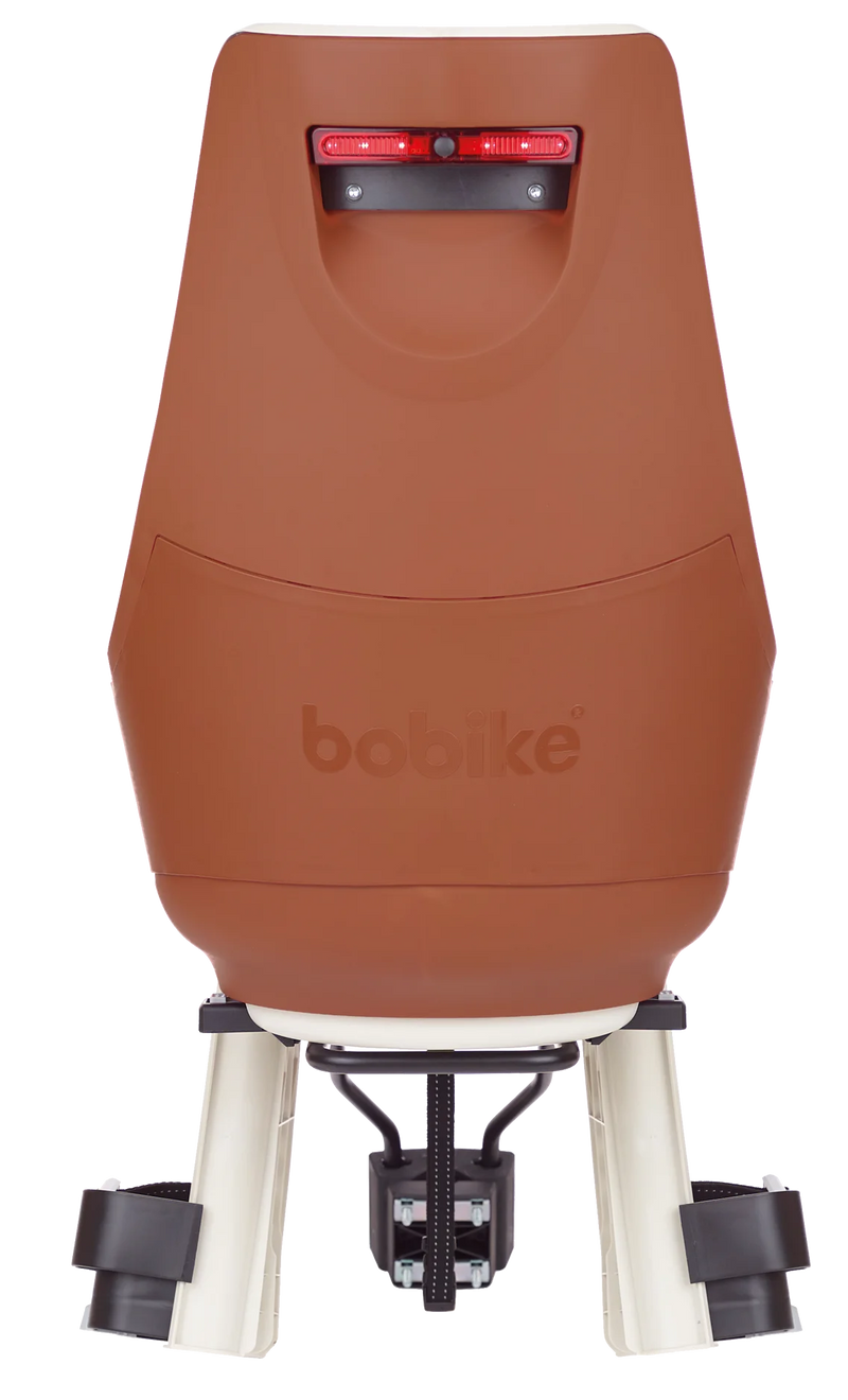 Afbeelding laden in galerijviewer, Bobike Kinderzitje achter Maxi Exclusive Tour Plus cinnamon brown framebevestiging (FF)
