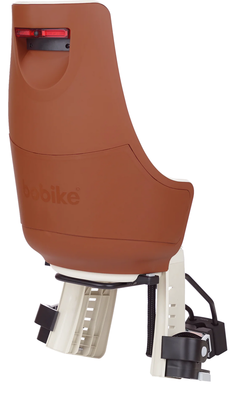 Afbeelding laden in galerijviewer, Bobike Kinderzitje achter Maxi Exclusive Tour Plus cinnamon brown framebevestiging (FF)
