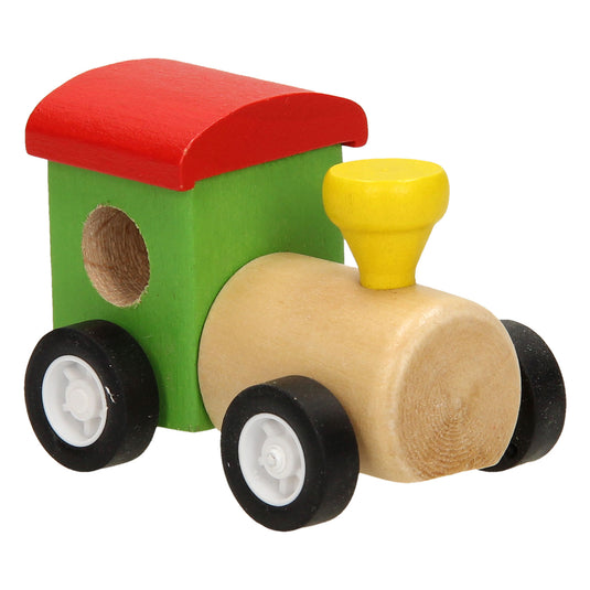 Houten trein met wegtape, 8mtr