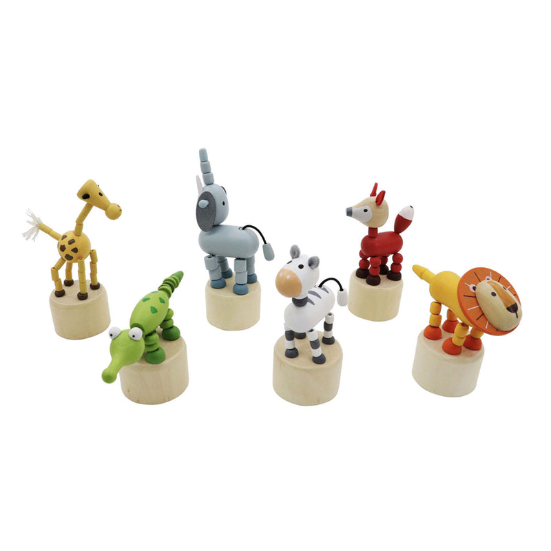 Afbeelding laden in galerijviewer, Houten Drukfiguur Dieren
