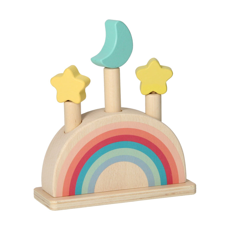 Afbeelding laden in galerijviewer, Houten Pop-up Spel Regenboog
