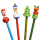 Houten potlood kerst